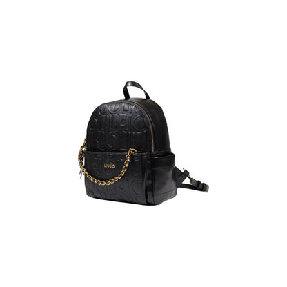 Liu Jo Schwarzer Polyethylen-Rucksack