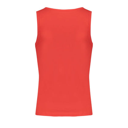 Norway 1963 Rotes Baumwolle Männer Tank Top
