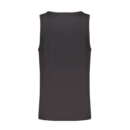 Norway 1963 Schwarzes Baumwoll-Tank-Top für Männer
