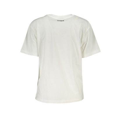Desigual Weiße Baumwoll-Oberteile & T-Shirt
