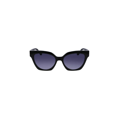 Liu Jo Schwarze Sonnenbrille mit Bio-Injektion für Frauen