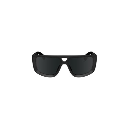 Calvin Klein Schwarze Plastik-Sonnenbrille für Männer