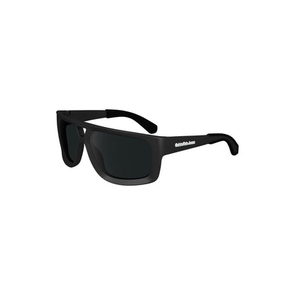 Calvin Klein Schwarze Plastik-Sonnenbrille für Männer