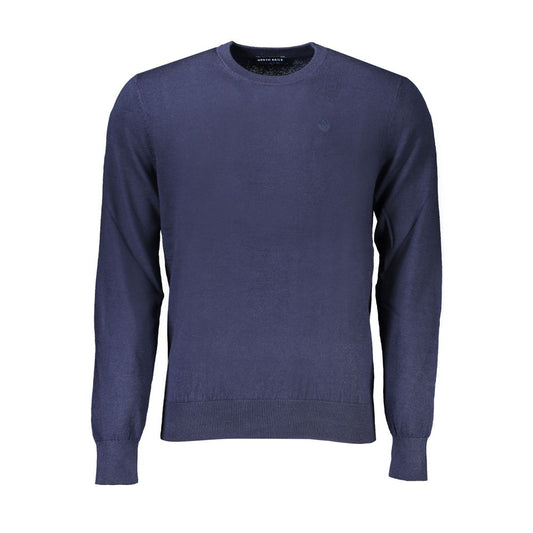 North Sails Blauer Baumwollpullover für Männer