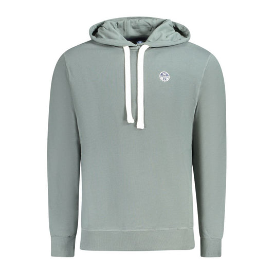 North Sails Grüner Baumwollpullover für Männer