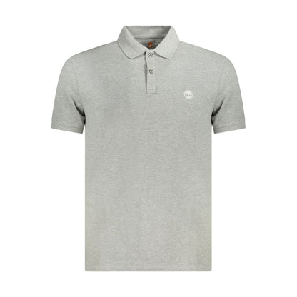 Timberland Graues Baumwoll-Poloshirt