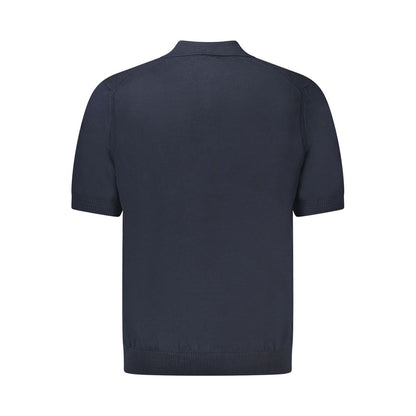 Hugo Boss Blauer Baumwollpullover