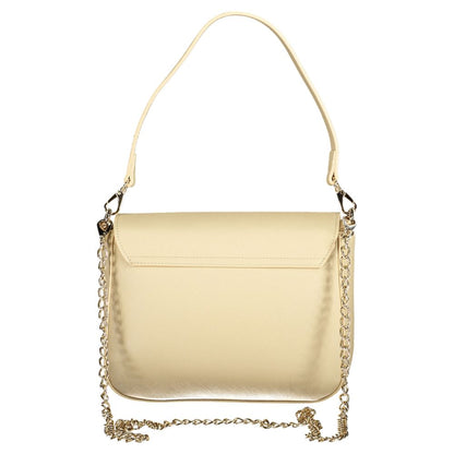 Mario Valentino Beige Polyethylen Frauen Handtasche