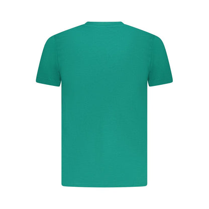 Cavalli Class Grünes Baumwolle Männer T-Shirt