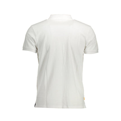 Timberland Weißes Baumwoll-Poloshirt für Männer