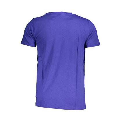 Norway 1963 Blau Baumwolle Männer T-Shirt