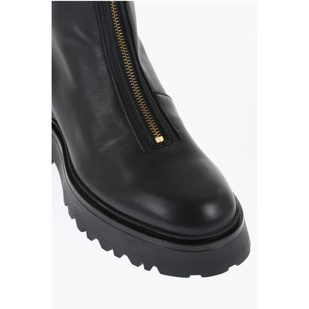 AllSaints Lederstiefel OPHELIA mit Frontalreißverschluss