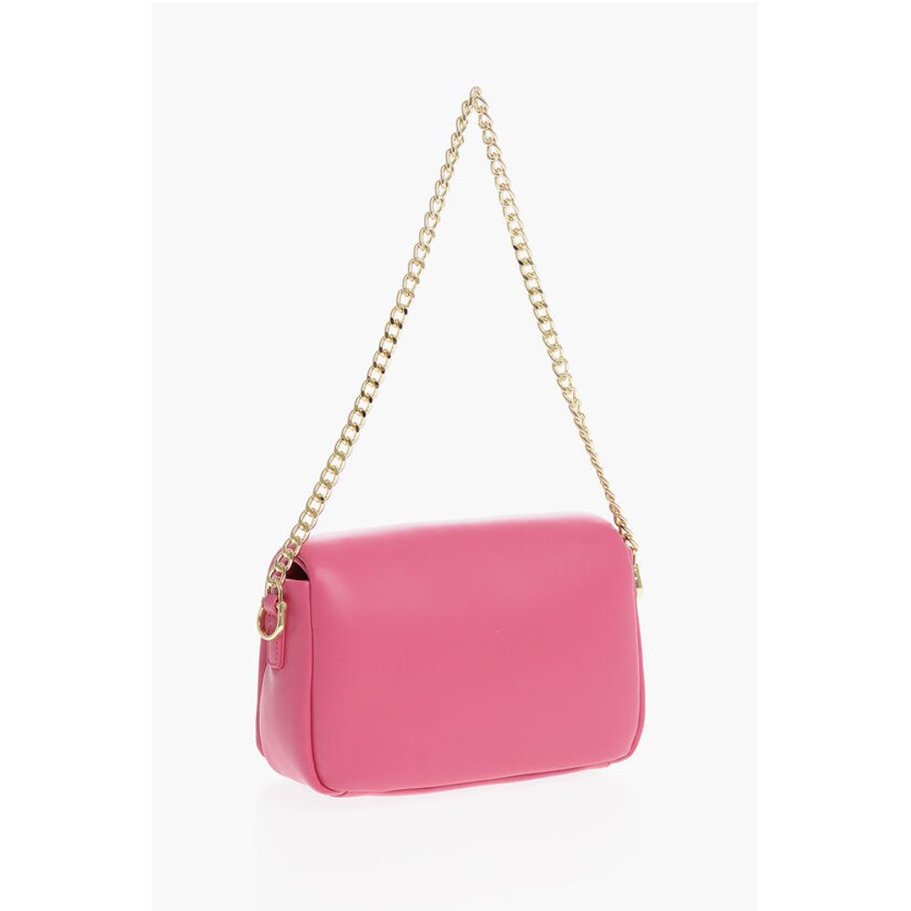Moschino LOVE Crossbody-Tasche aus Kunstleder mit goldener Kette
