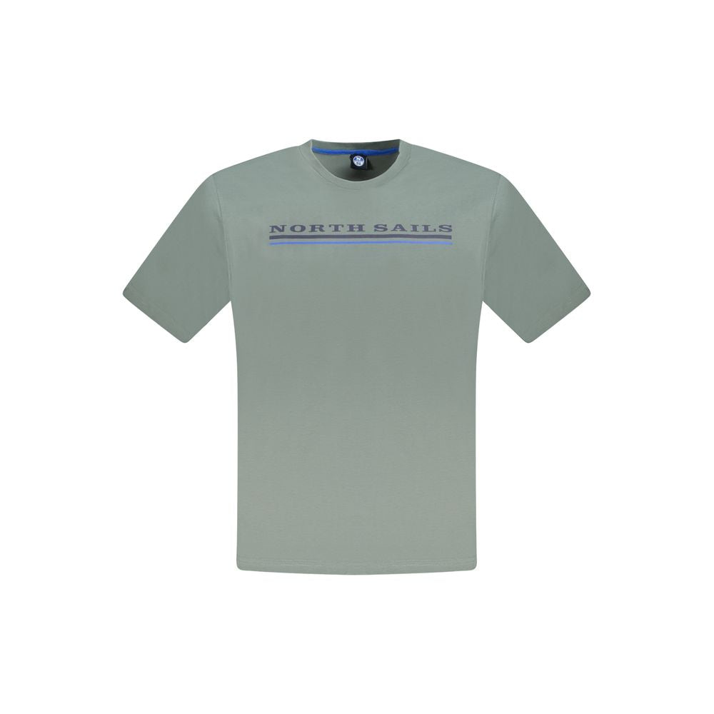 North Sails Grünes Baumwolle Männer T-Shirt