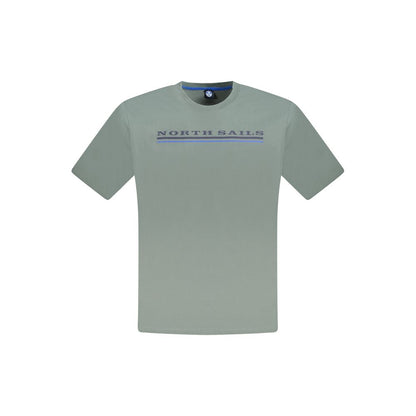 North Sails Grünes Baumwolle Männer T-Shirt