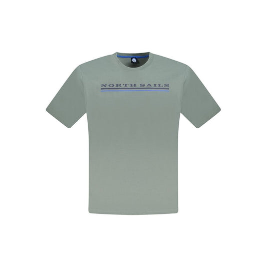 North Sails Grünes Baumwolle Männer T-Shirt