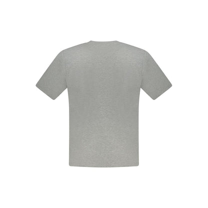 North Sails Braunes Baumwoll-T-Shirt für Männer