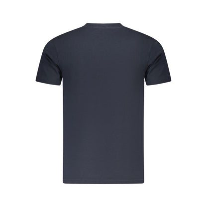 Cavalli Class Blau Baumwolle Männer T-Shirt