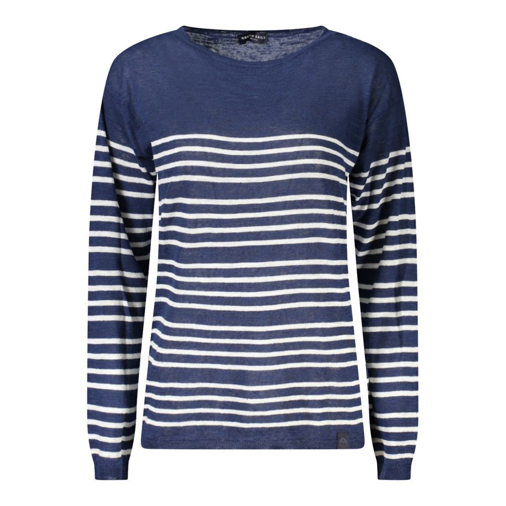 North Sails Blauer Baumwollpullover für Frauen