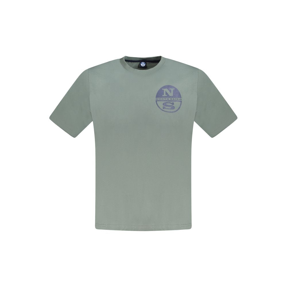 North Sails Grünes Baumwolle Männer T-Shirt