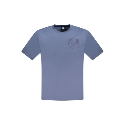 North Sails Blau Baumwolle Männer T-Shirt