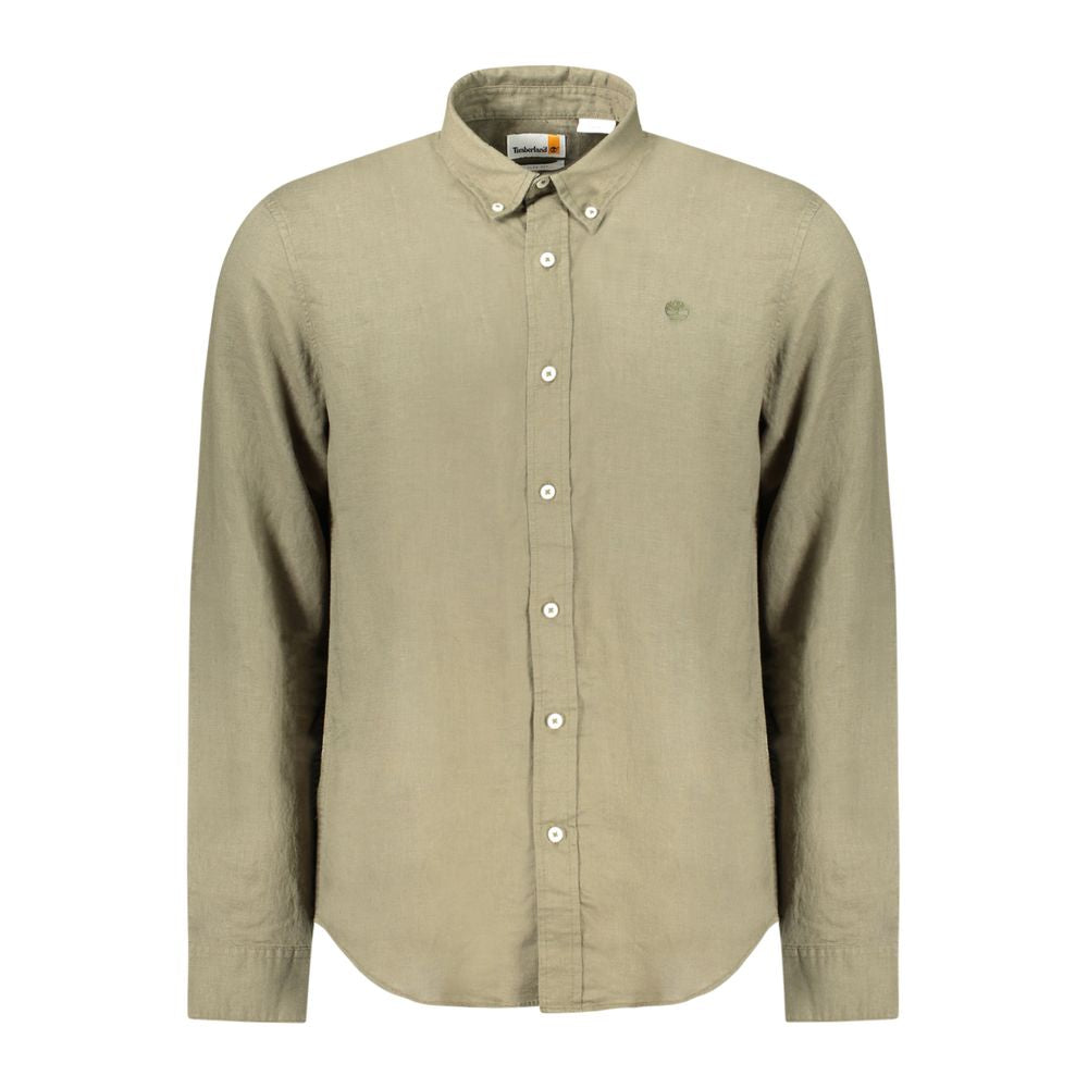 Timberland Grünes Baumwollhemd