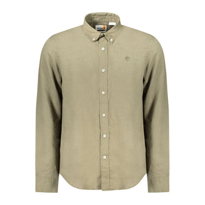 Timberland Grünes Baumwollhemd