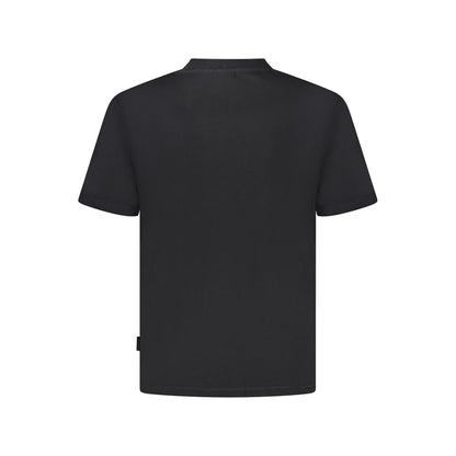 Napapijri Schwarzes Baumwolle Männer T-Shirt