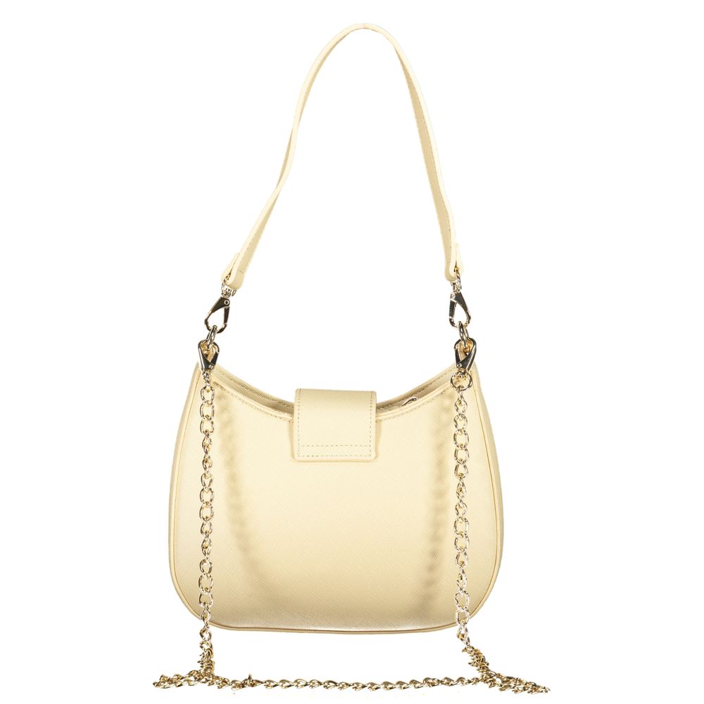 Mario Valentino Beige Polyethylen Frauen Handtasche