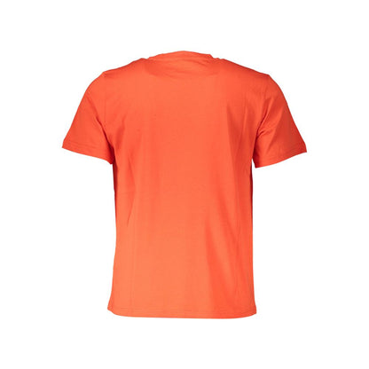 North Sails Rotes Baumwolle Männer T-Shirt