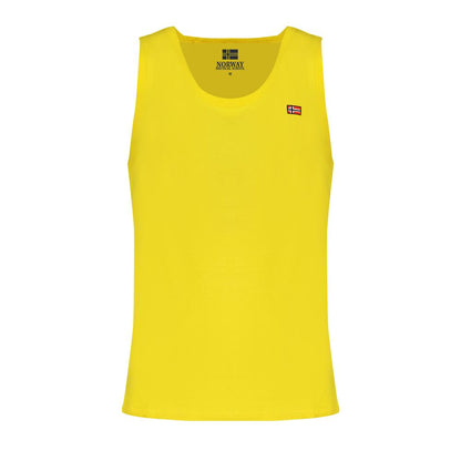 Norway 1963 Gelbes Baumwolle Männer Tank Top