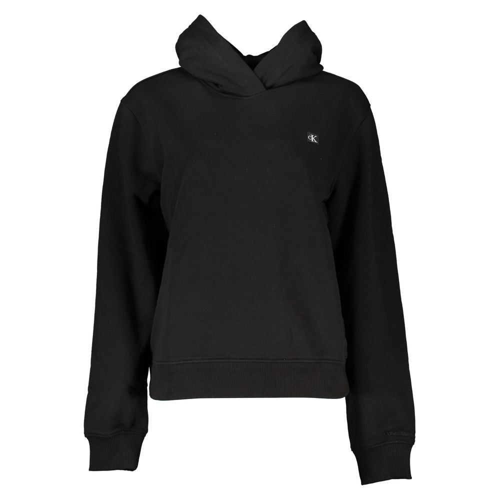 Calvin Klein Schwarzer Baumwollpullover für Frauen