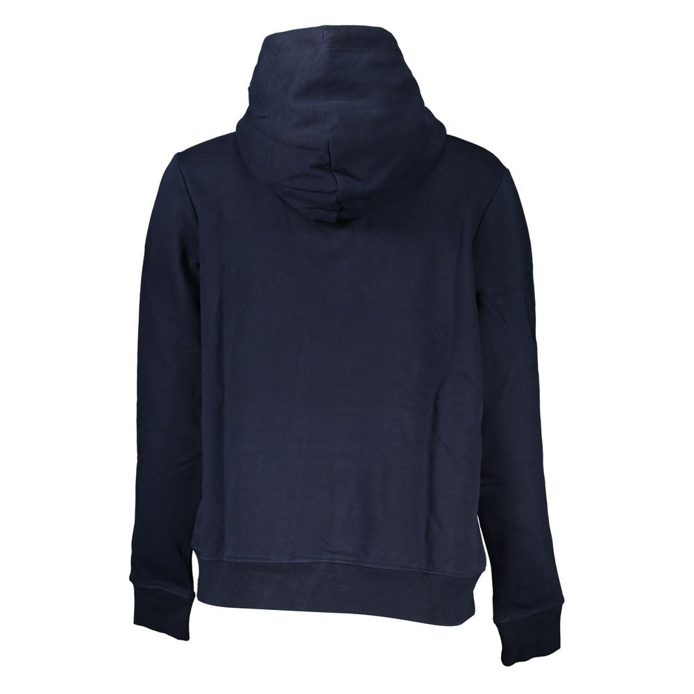 Tommy Hilfiger Blaues Bio-Baumwoll-Sweatshirt für Frauen