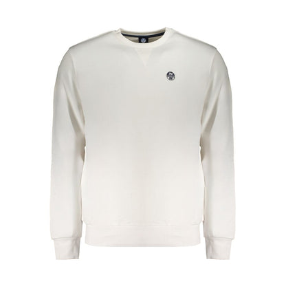 North Sails Weißer Baumwollpullover für Männer