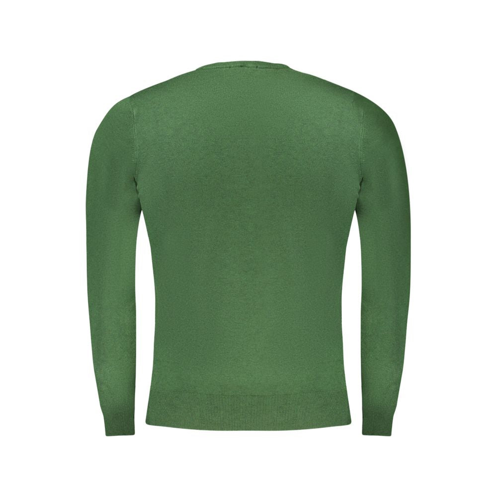 Cavalli Class Grüner Viskose Pullover für Männer