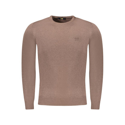 Cavalli Class Brauner Viskose Pullover für Männer