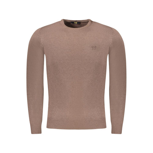 Cavalli Class Brauner Viskose Pullover für Männer