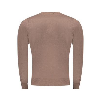 Cavalli Class Brauner Viskose Pullover für Männer