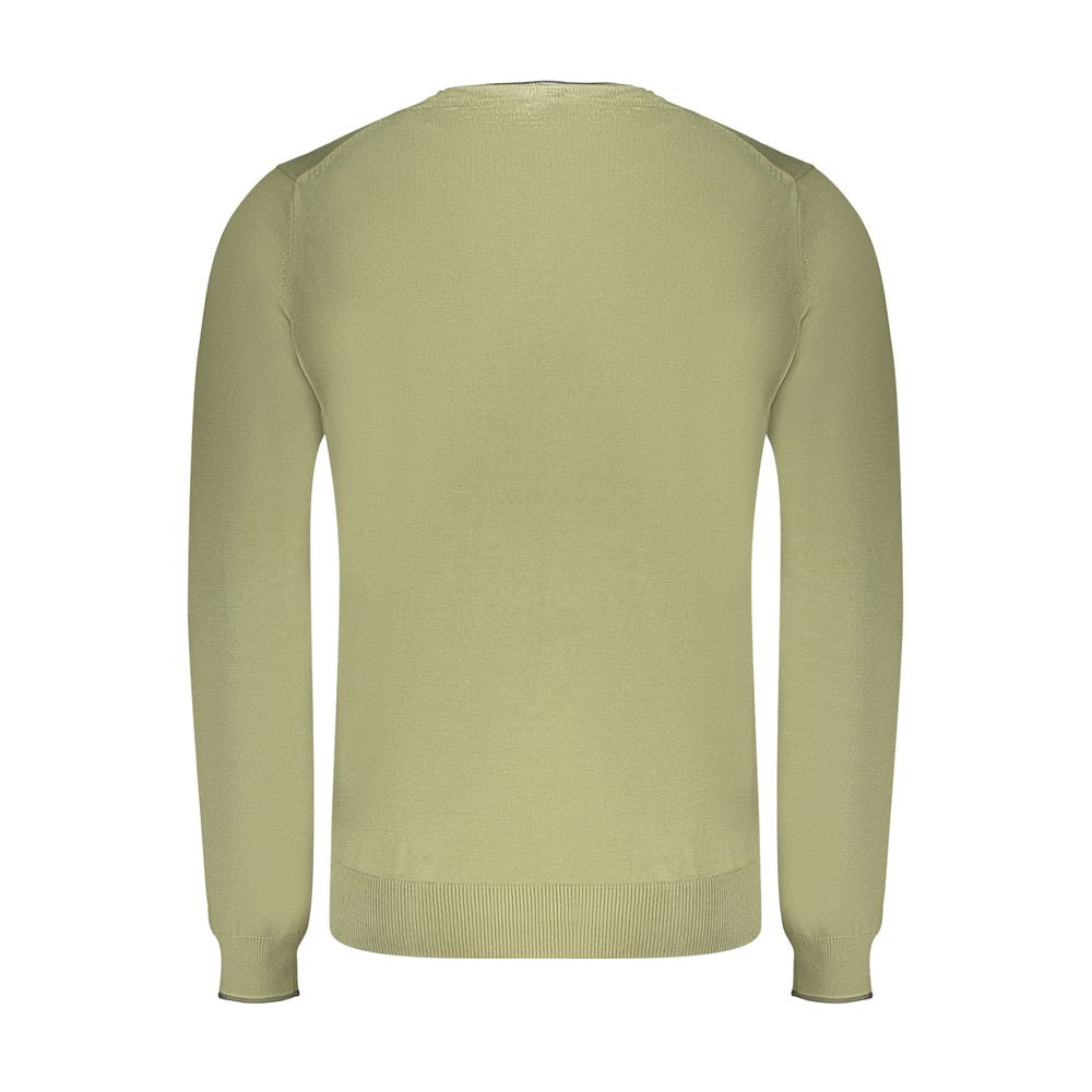 North Sails Grüner Baumwollpullover für Männer