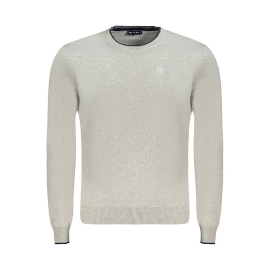 North Sails Brauner Baumwollpullover für Männer