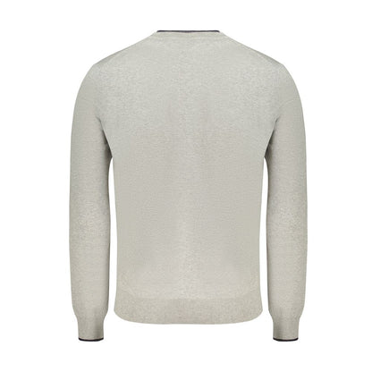 North Sails Brauner Baumwollpullover für Männer
