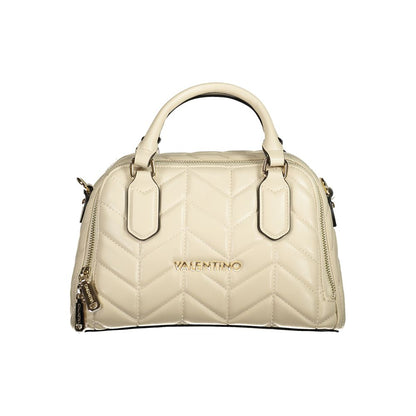 Mario Valentino Beige Polyethylen Frauen Handtasche