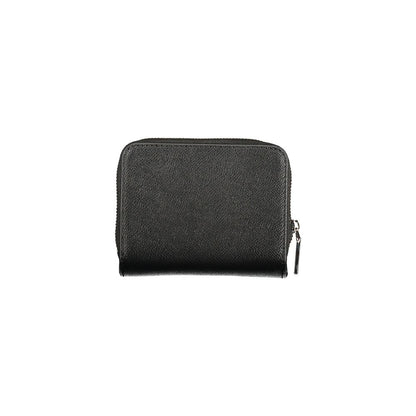 Calvin Klein Schwarzes Polyethylen Portemonnaie für Frauen