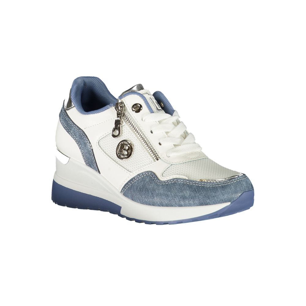 Laura Biagiotti Blau Synthetik Damen Sneaker