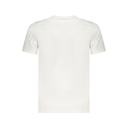 Cavalli Class Weißes Baumwolle Männer T-Shirt