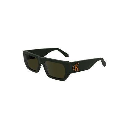 Calvin Klein "Grüne Acetat-Sonnenbrille für Männer"