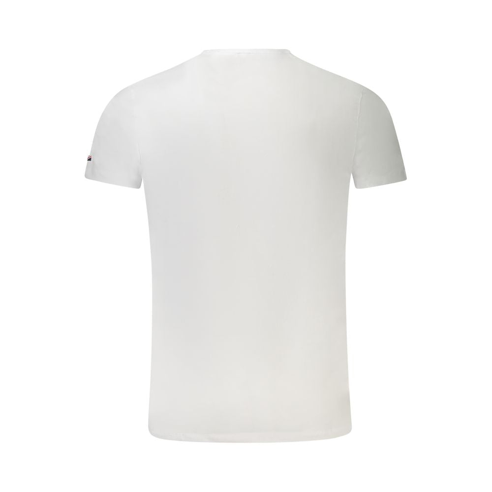 Pepe Jeans Weißes Baumwolle Männer T-Shirt