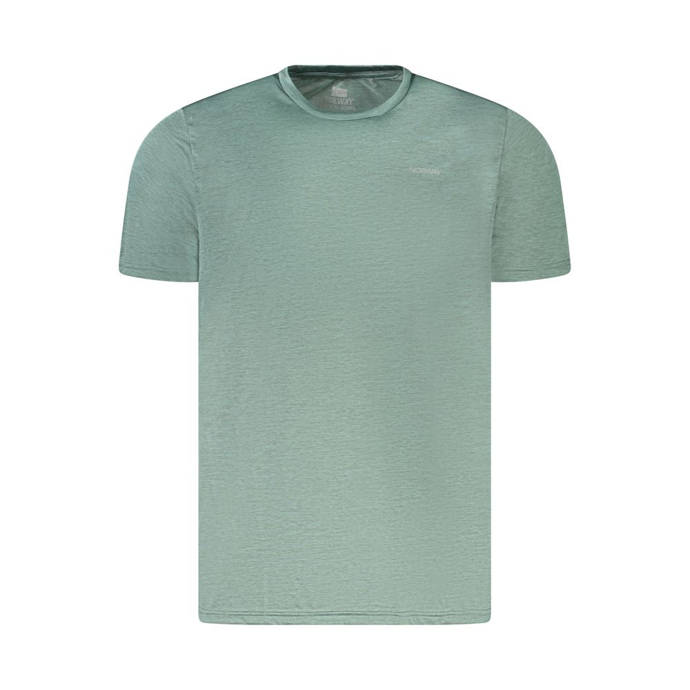 Norway 1963 T-Shirt aus grünem Polyester