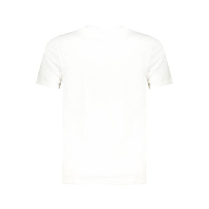 Cavalli Class Weißes Baumwolle Männer T-Shirt