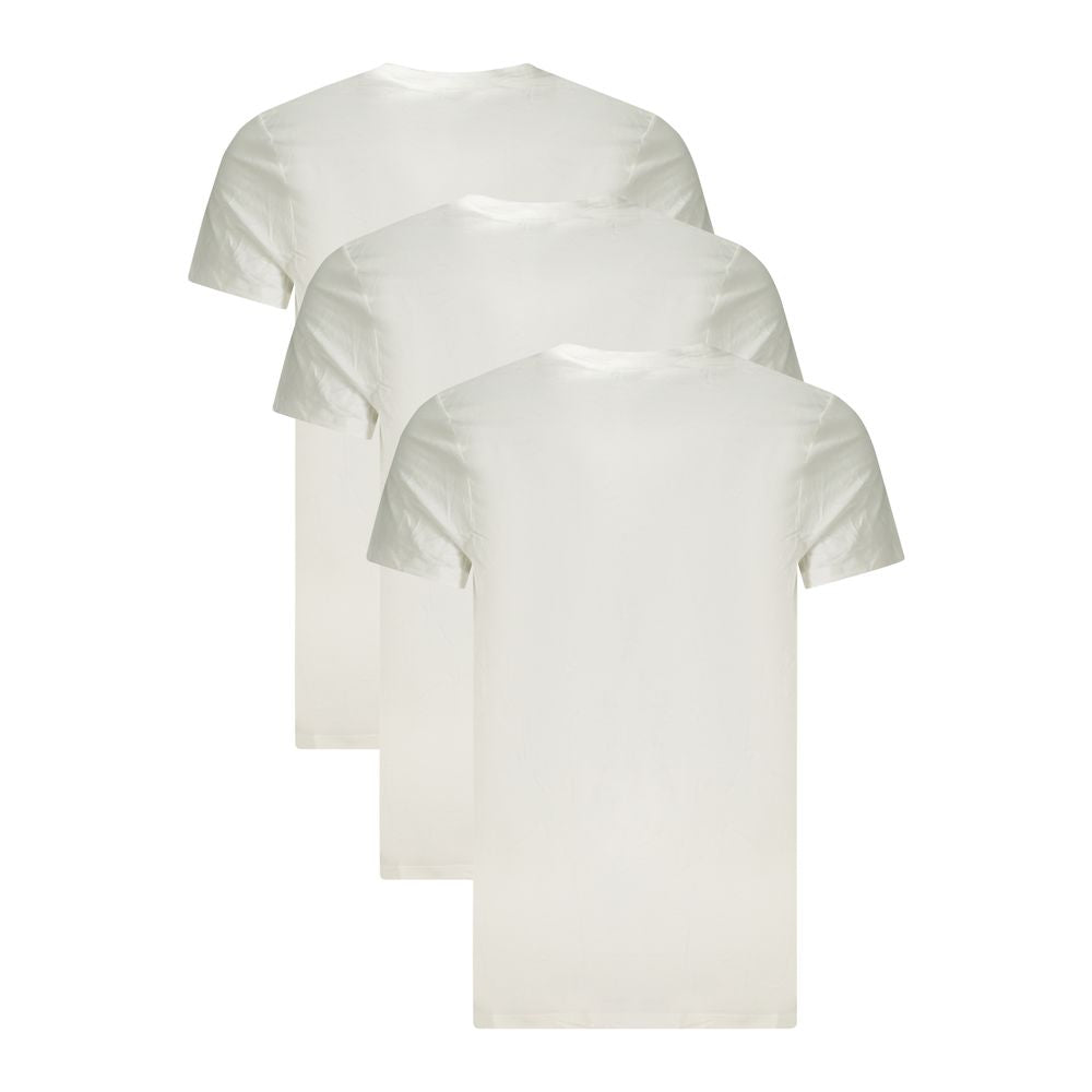 Calvin Klein Weißes Baumwolle Männer T-Shirt
